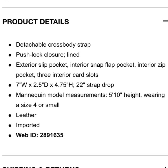 Zac Zac Posen Earthette Crossbody Brand new! - Picture 8 of 8